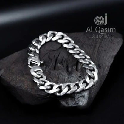 Classic Black Leather Bracelet